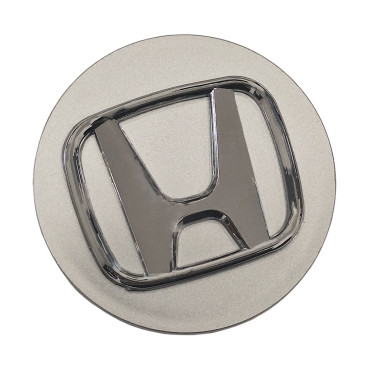 Καπάκι κέντρου ζάντας Honda χρωμίου ασημί 70mm 1τμχ