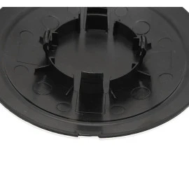 Καπάκι κέντρου ζάντας Fiat 500 χρωμίου μαύρο 133mm 1τμχ Καπάκι κέντρου ζάντας Fiat 500 χρωμίου μαύρο 133mm 1τμχ