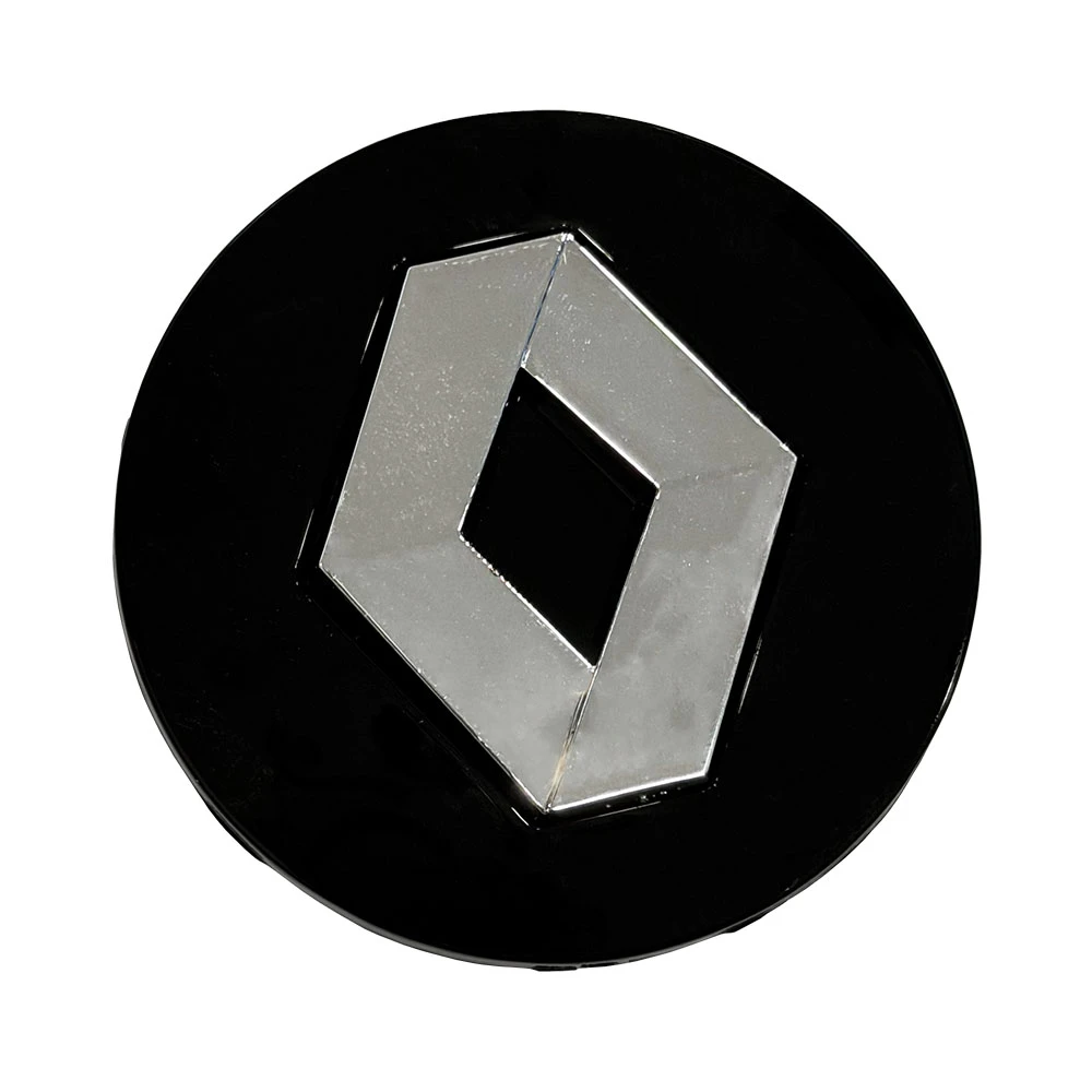 Καπάκι κέντρου ζάντας Renault μαύρο/χρωμίου 57mm