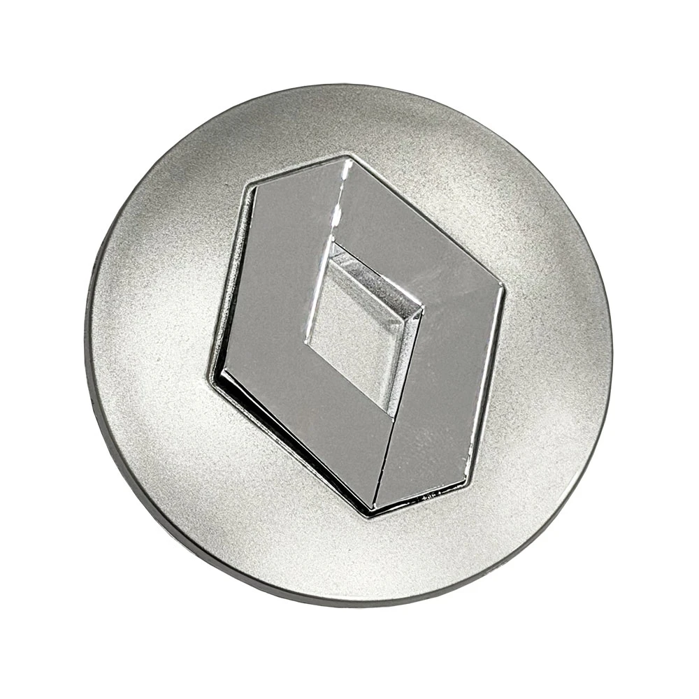 Καπάκι κέντρου ζάντας Renault ασημί/χρωμίου 57mm
