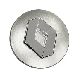 Καπάκι κέντρου ζάντας Renault ασημί/χρωμίου 57mm