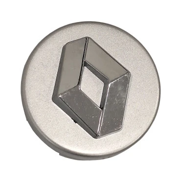 Καπάκι κέντρου ζάντας Renault ασημί/χρωμίου 60mm
