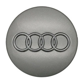 Καπάκι κέντρου ζάντας Audi γκρι 58mm 1τμχ Καπάκι κέντρου ζάντας Audi γκρι 58mm 1τμχ