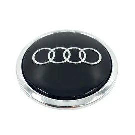 Καπάκι κέντρου ζάντας Audi μαύρο 68mm 1τμχ Καπάκι κέντρου ζάντας Audi μαύρο 68mm 1τμχ