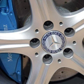 Καπάκι κέντρου ζάντας Mercedes Benz μπλε 73mm 1τμχ Καπάκι κέντρου ζάντας Mercedes Benz μπλε 73mm 1τμχ