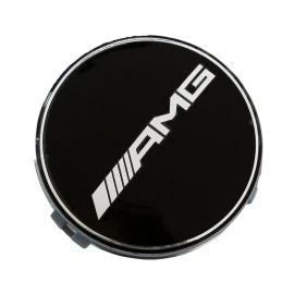 Καπάκι κέντρου ζάντας AMG μαύρο 75mm 1τμχ Καπάκι κέντρου ζάντας AMG μαύρο 75mm 1τμχ