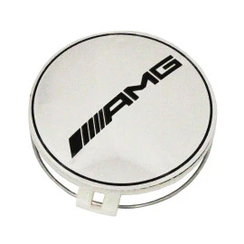 Καπάκι κέντρου ζάντας AMG ασημί 75mm 1τμχ Καπάκι κέντρου ζάντας AMG ασημί 75mm 1τμχ