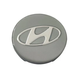 Καπάκι κέντρου ζάντας Hyundai γκρι 59mm 1τμχ Καπάκι κέντρου ζάντας Hyundai γκρι 59mm 1τμχ