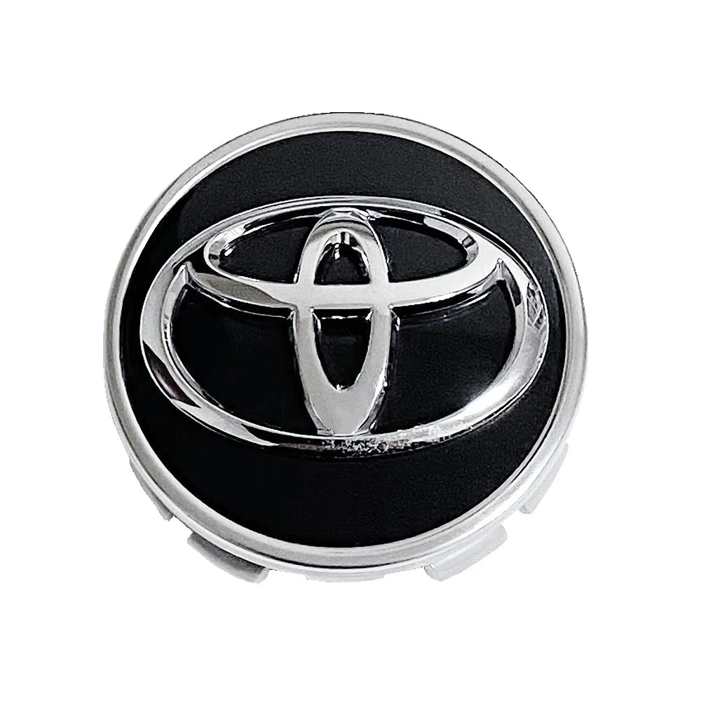 Καπάκι κέντρου ζάντας Toyota μαύρο χρωμίου 63mm 1τμχ Καπάκι κέντρου ζάντας Toyota μαύρο χρωμίου 63mm 1τμχ
