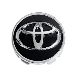Καπάκι κέντρου ζάντας Toyota μαύρο χρωμίου 63mm 1τμχ Καπάκι κέντρου ζάντας Toyota μαύρο χρωμίου 63mm 1τμχ