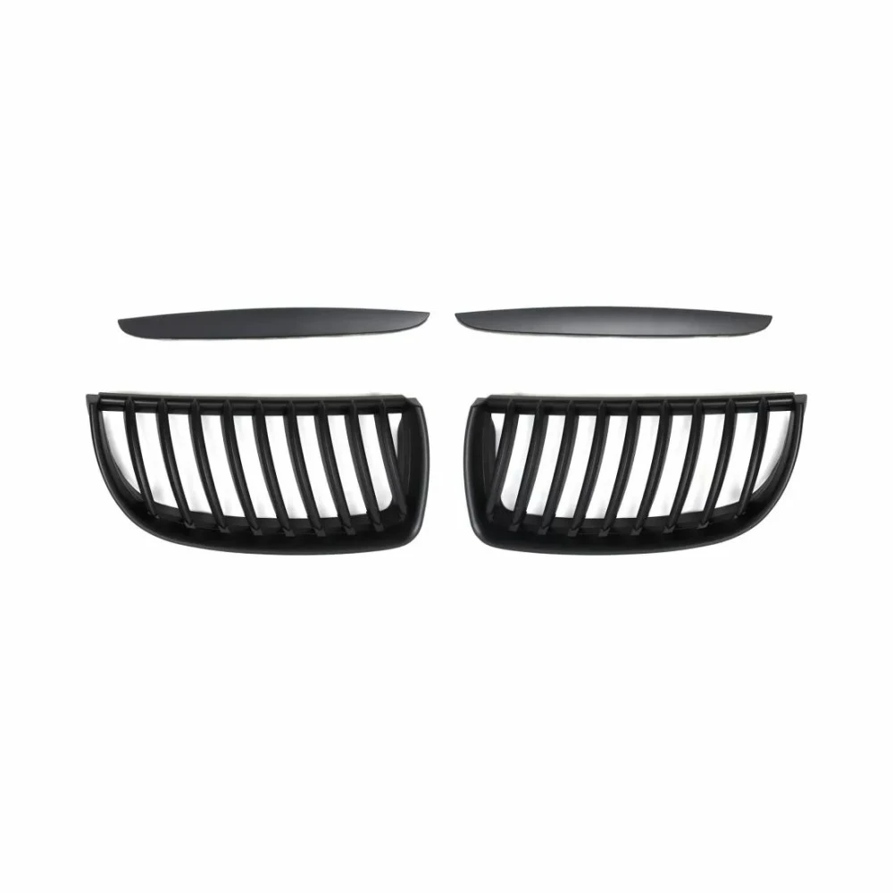 Μάσκα για BMW E90 (2005-2008) -μαύρη με επικλινείς πλευρές -2τμχ Μάσκα για BMW E90 (2005-2008) -μαύρη με επικλινείς πλευρές -2τμχ
