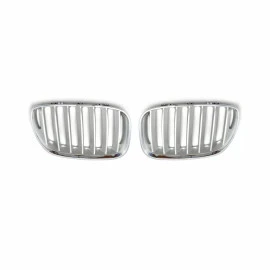 Μάσκα για BMW X5 E53 (2004-2007) -ασημένια -2τμχ Μάσκα για BMW X5 E53 (2004-2007) -ασημένια -2τμχ