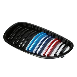 Καρδιές μάσκας για BMW E60 (2005-2010) με διπλή γρίλια - Tri color - 2τμχ Καρδιές μάσκας για BMW E60 (2005-2010) με διπλή γρίλια - Tri color - 2τμχ