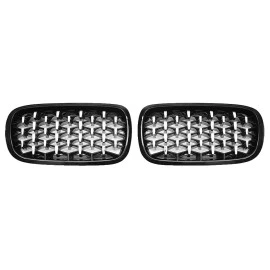 Καρδιές μάσκας για BMW X5 F15 (2012+) / X6 F16 (2014+) Diamond design - 2τμχ Καρδιές μάσκας για BMW X5 F15 (2012+) / X6 F16 (2014+) Diamond design - 2τμχ