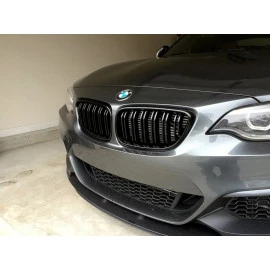 Μάσκα για BMW F22 / F23 / F87 (2014+) ματ -Piano M2 Design -2τμχ