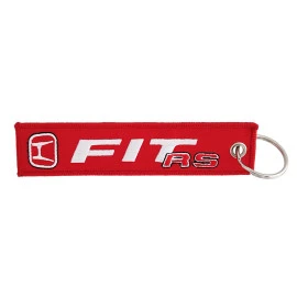 Υφασμάτινο κεντητό μπρελόκ με λογότυπο Honda FIT RS κόκκινο Υφασμάτινο κεντητό μπρελόκ με λογότυπο Honda FIT RS κόκκινο