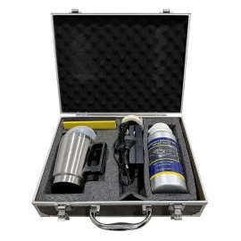 Σετ ξεθαμπώματος φαναριών (κρυσταλλοποίηση) με λυχνάρι σε βαλίτσα