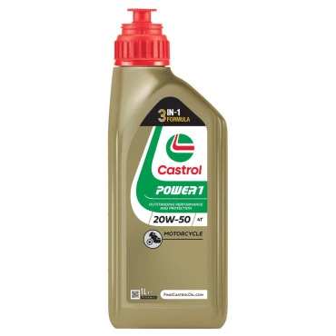 Λιπαντικό κινητήρα Castrol POWER1 4T 20W-50 1L