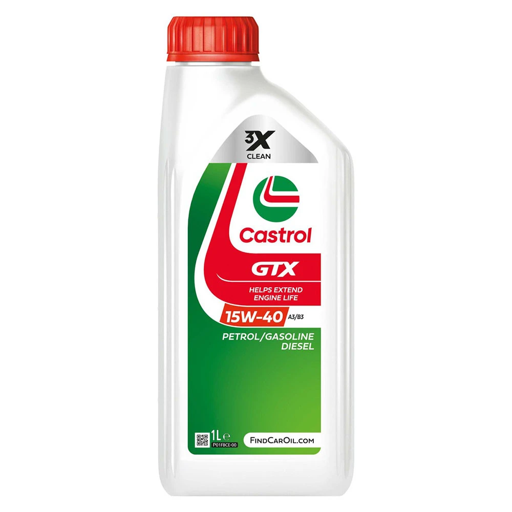 Λιπαντικό κινητήρα Castrol GTX 15W-40 A3/B3 1L