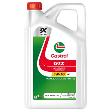 Λιπαντικό κινητήρα Castrol GTX 5W-30 RN17 5L