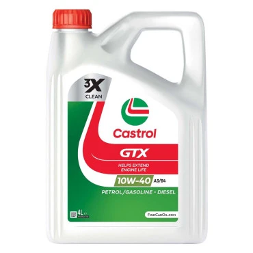 Λιπαντικό κινητήρα Castrol GTX ULTRACLEAN 10W-40 A/B 4L