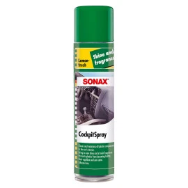 Καθαριστικό-γυαλιστικό ταμπλό SONAX CockpitSpray Lemon-fresh 400ml Καθαριστικό-γυαλιστικό ταμπλό SONAX CockpitSpray Lemon-fresh 400ml