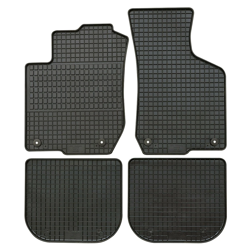 Audi A3 (1996-2003) λαστιχένια μαύρα πατάκια Petex - 4τμχ Audi A3 (1996-2003) λαστιχένια μαύρα πατάκια Petex - 4τμχ
