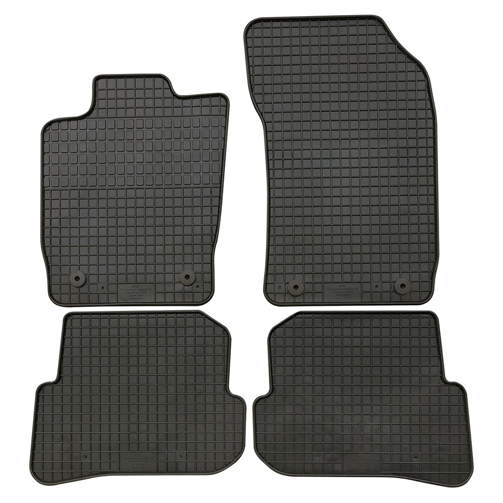 Audi A1 (2010-2018) λαστιχένια μαύρα πατάκια Petex - 4τμχ Audi A1 (2010-2018) λαστιχένια μαύρα πατάκια Petex - 4τμχ