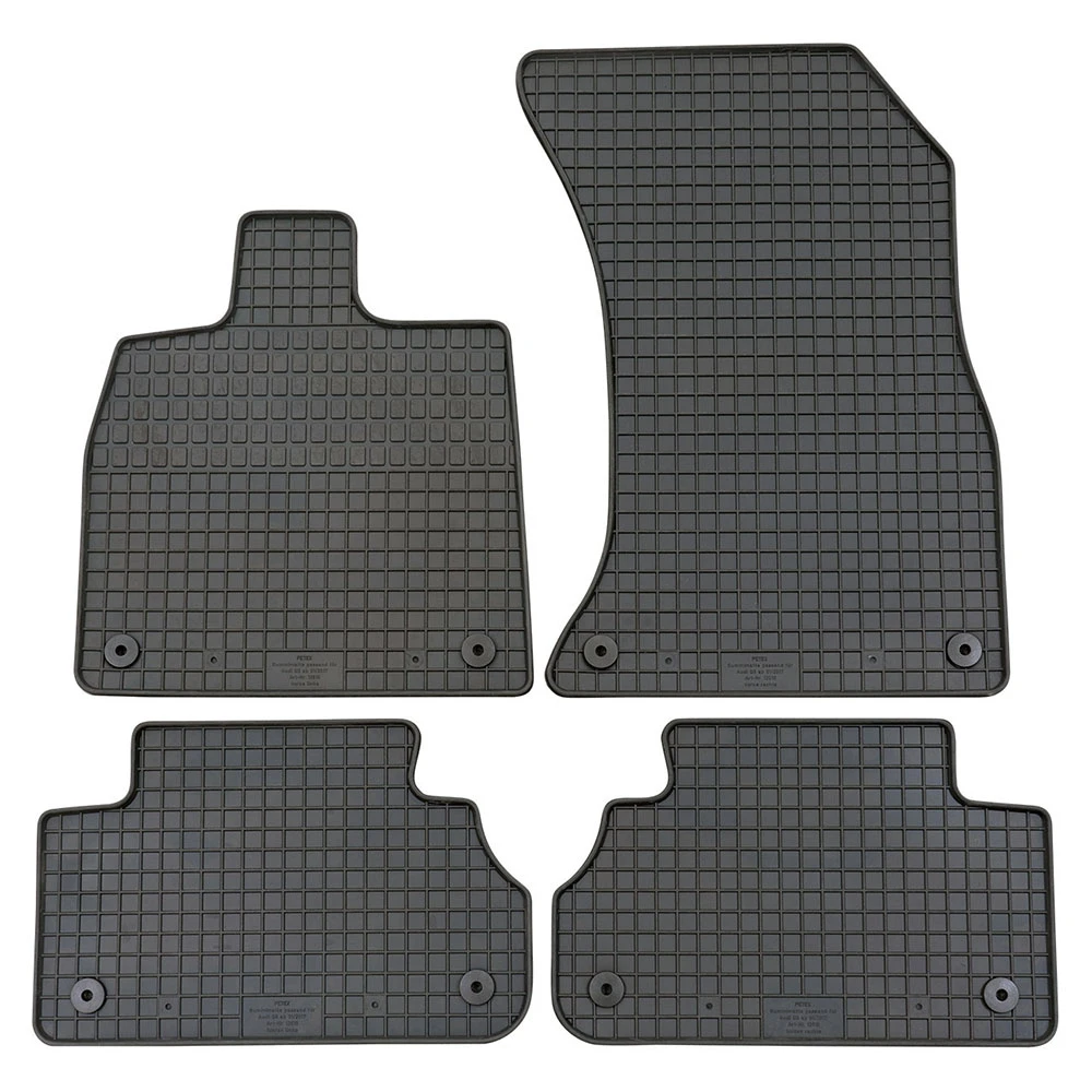 Audi Q5 (2017+) λαστιχένια μαύρα πατάκια Petex - 4τμχ Audi Q5 (2017+) λαστιχένια μαύρα πατάκια Petex - 4τμχ