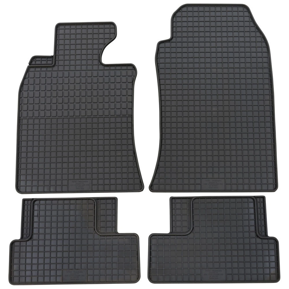 Mini Cooper (2001-2006) λαστιχένια μαύρα πατάκια Petex - 4τμχ Mini Cooper (2001-2006) λαστιχένια μαύρα πατάκια Petex - 4τμχ