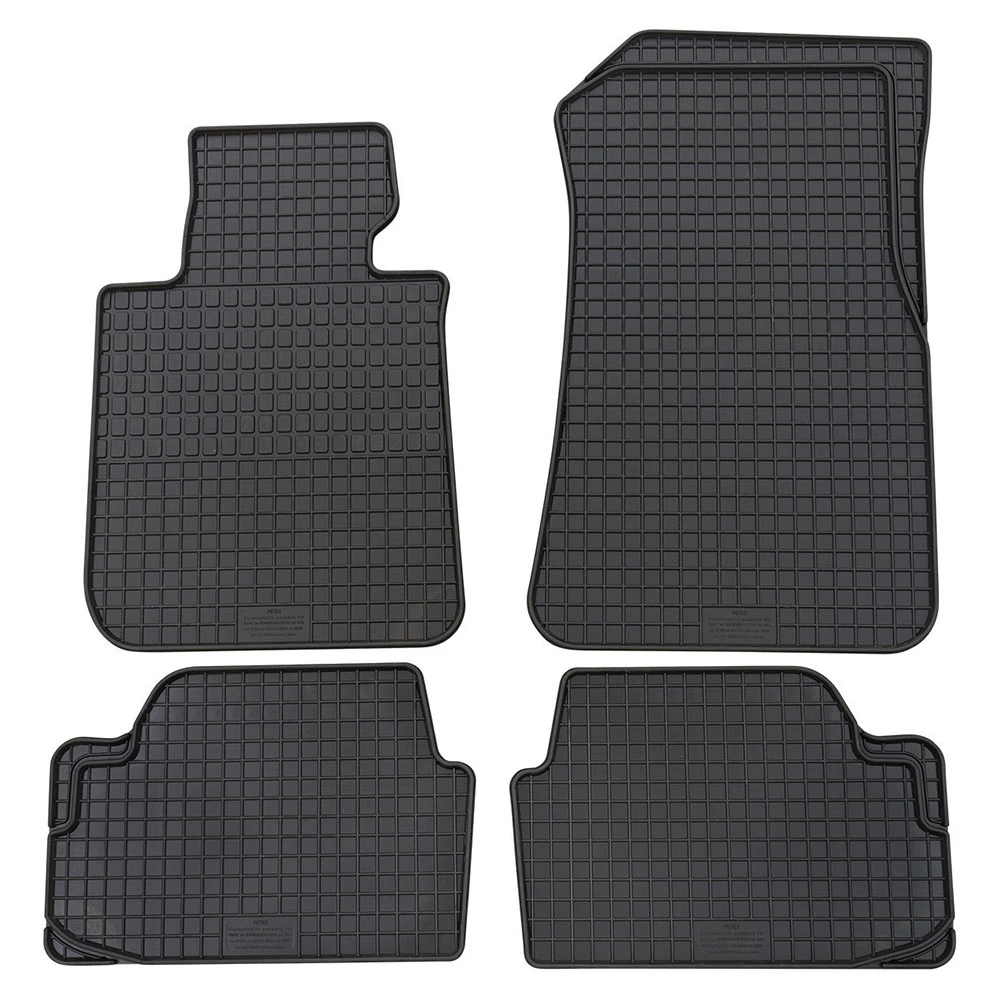 BMW Σειρά 1 / E71 / E87 / F20 / F21 / F87 / X1 / E84 (2004-2015) λαστιχένια μαύρα πατάκια Petex - 4τμχ BMW Σειρά 1 / E71 / E87 / F20 / F21 / F87 / X1 / E84 (2004-2015) λαστιχένια μαύρα πατάκια Petex - 4τμχ