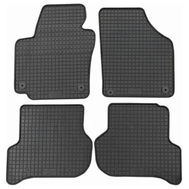 Skoda Yeti (2009+) λαστιχένια μαύρα πατάκια Petex - 4τμχ