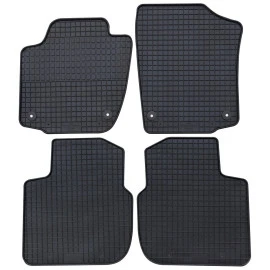 Skoda Rapid (2012-2019) λαστιχένια μαύρα πατάκια Petex - 4τμχ Skoda Rapid (2012-2019) λαστιχένια μαύρα πατάκια Petex - 4τμχ