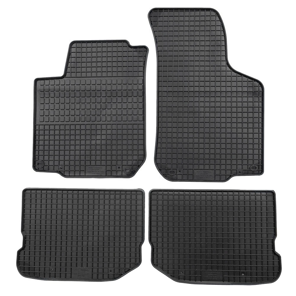 Skoda Octavia I (1997-2010) λαστιχένια μαύρα πατάκια Petex - 4τμχ Skoda Octavia I (1997-2010) λαστιχένια μαύρα πατάκια Petex - 4τμχ