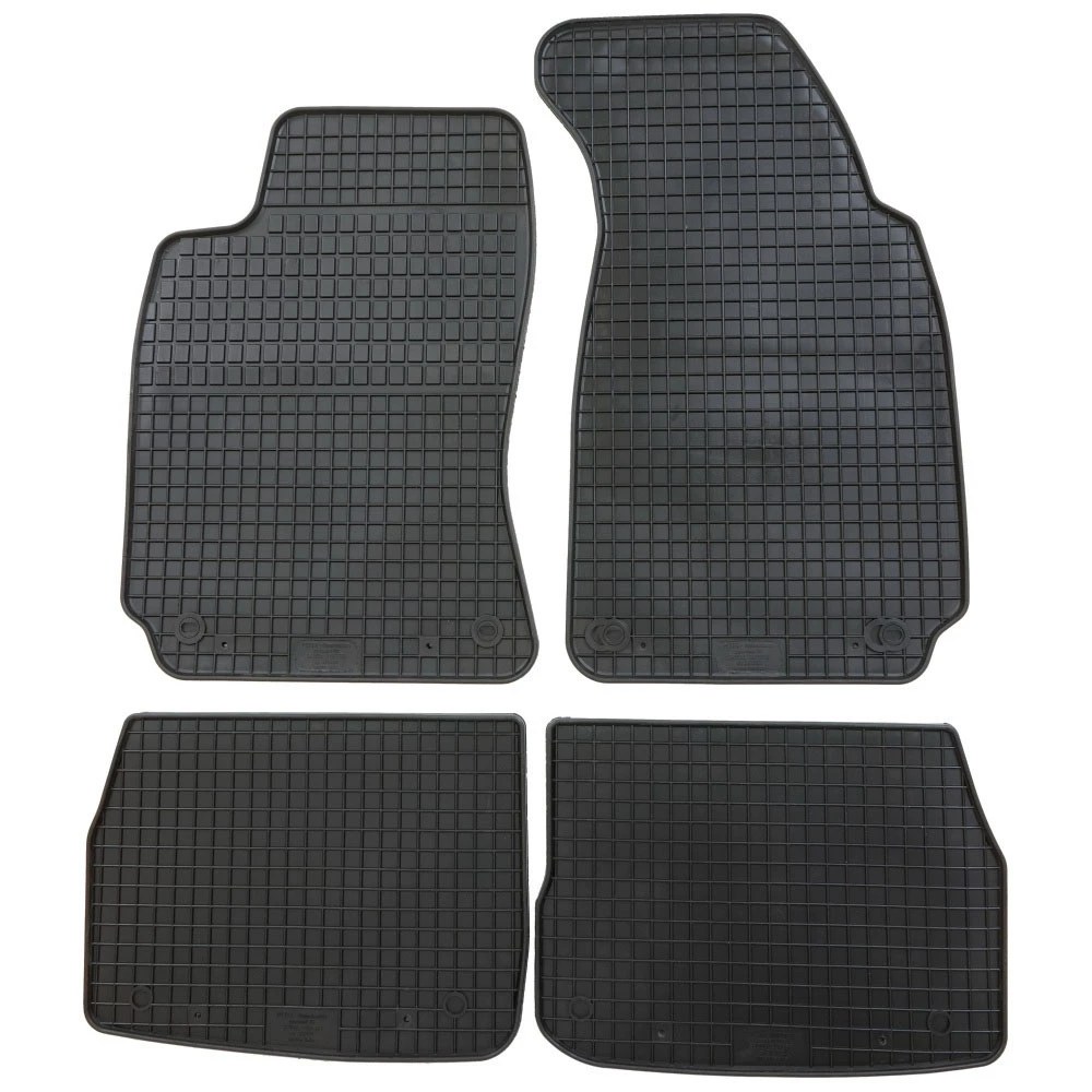 Skoda Superb (2002-2008) λαστιχένια μαύρα πατάκια Petex - 4τμχ Skoda Superb (2002-2008) λαστιχένια μαύρα πατάκια Petex - 4τμχ