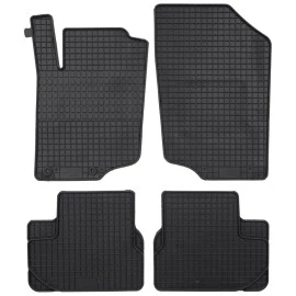 Peugeot 207 (2006-2012) λαστιχένια μαύρα πατάκια Petex - 4τμχ