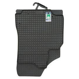 Peugeot Partner (2008+) λαστιχένια μαύρα πατάκια Petex - 2τμχ Peugeot Partner (2008+) λαστιχένια μαύρα πατάκια Petex - 2τμχ