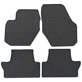 Volvo S60 / V60 (2010-2018) / XC60 (2008-2017) λαστιχένια μαύρα πατάκια Petex - 4τμχ Volvo S60 / V60 (2010-2018) / XC60 (2008-2017) λαστιχένια μαύρα πατάκια Petex - 4τμχ