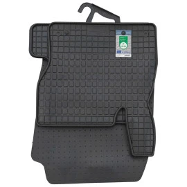 Ford Focus (2011-2018) λαστιχένια μαύρα πατάκια Petex - 4τμχ