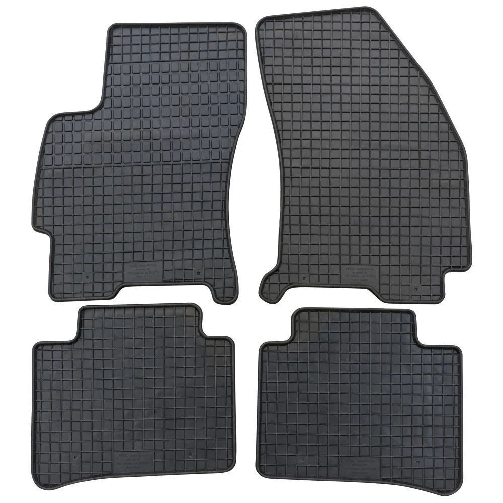 Ford Mondeo (2000-2007) λαστιχένια μαύρα πατάκια Petex - 4τμχ Ford Mondeo (2000-2007) λαστιχένια μαύρα πατάκια Petex - 4τμχ