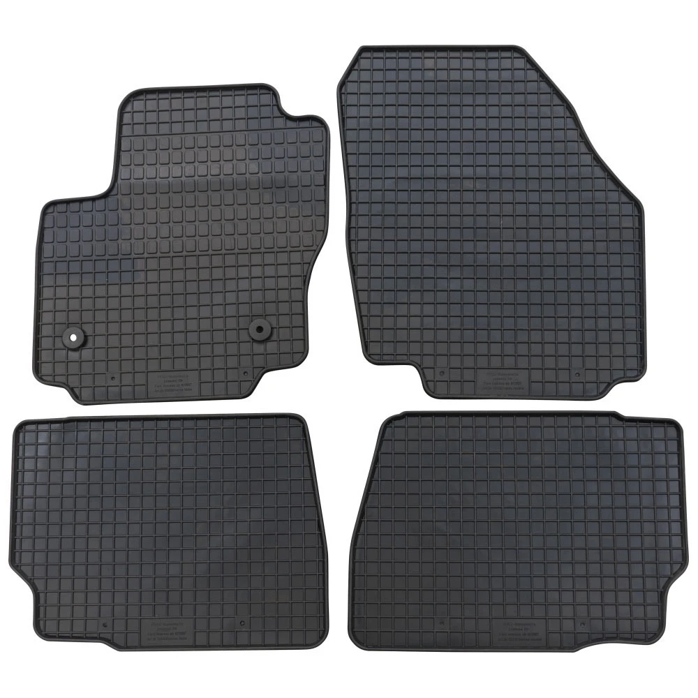 Ford Mondeo (2007-2014) λαστιχένια μαύρα πατάκια Petex - 4τμχ Ford Mondeo (2007-2014) λαστιχένια μαύρα πατάκια Petex - 4τμχ