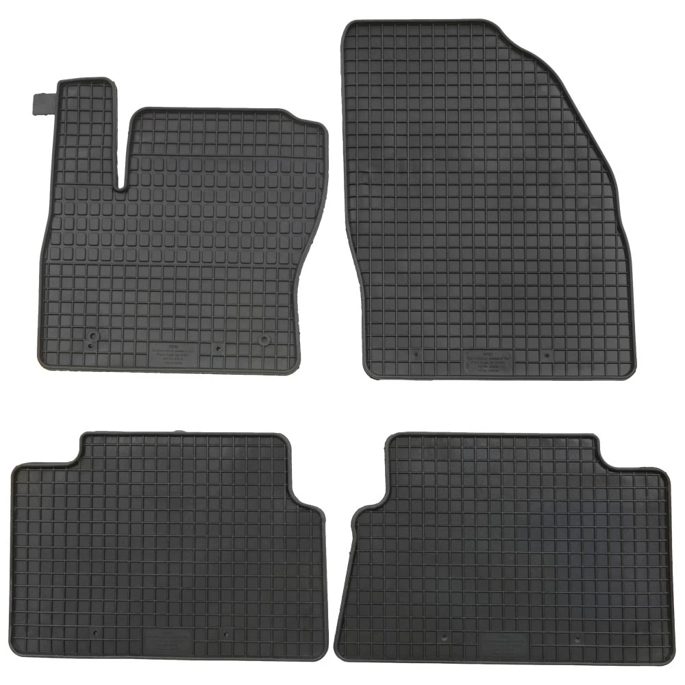 Ford Kuga (2011-2013) λαστιχένια μαύρα πατάκια Petex - 4τμχ Ford Kuga (2011-2013) λαστιχένια μαύρα πατάκια Petex - 4τμχ