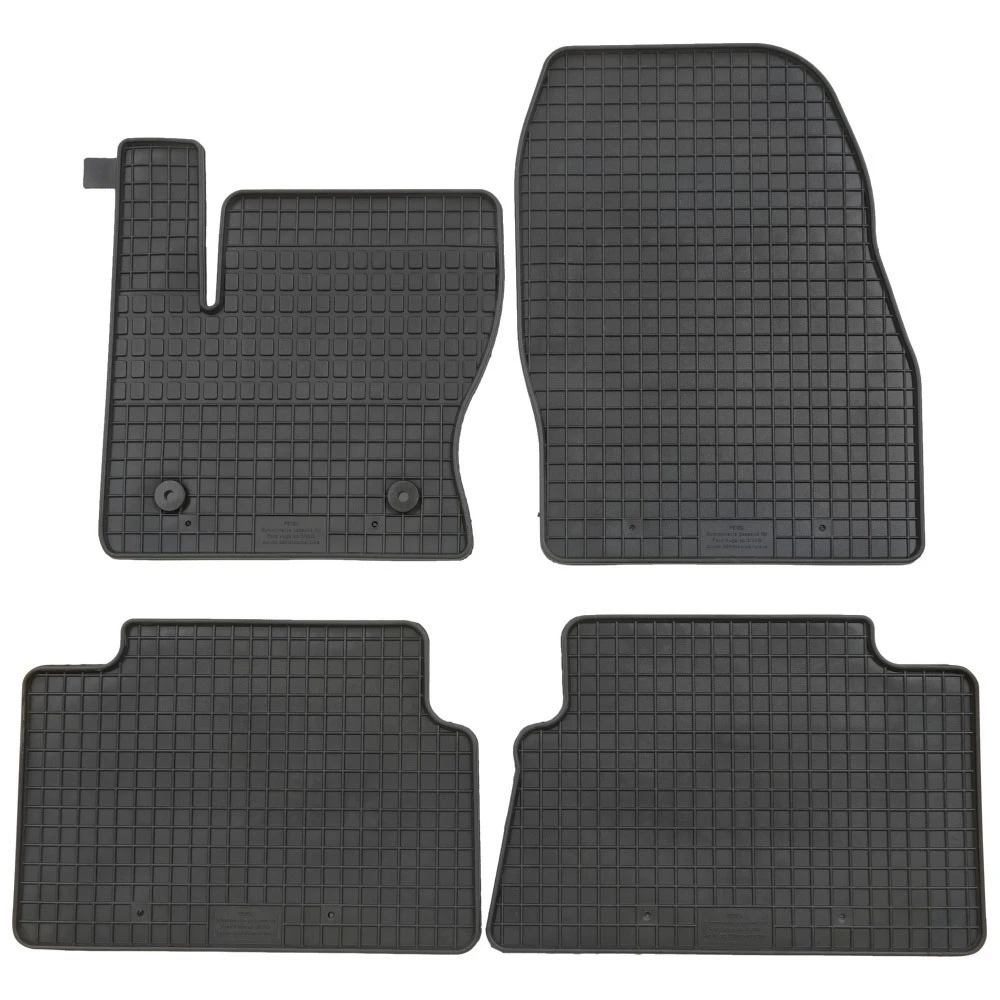 Ford Kuga (2013-2015) λαστιχένια μαύρα πατάκια Petex - 4τμχ Ford Kuga (2013-2015) λαστιχένια μαύρα πατάκια Petex - 4τμχ