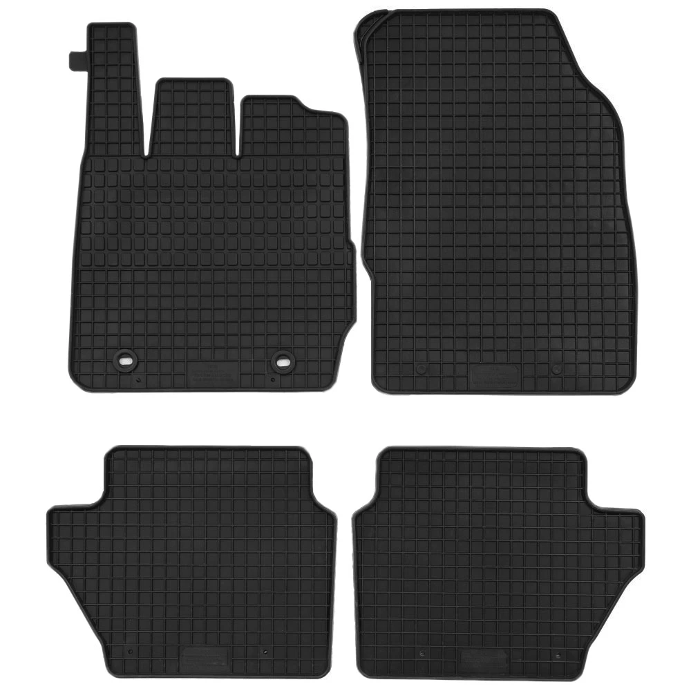 Ford Fiesta (2008-2011) λαστιχένια μαύρα πατάκια Petex - 4τμχ Ford Fiesta (2008-2011) λαστιχένια μαύρα πατάκια Petex - 4τμχ