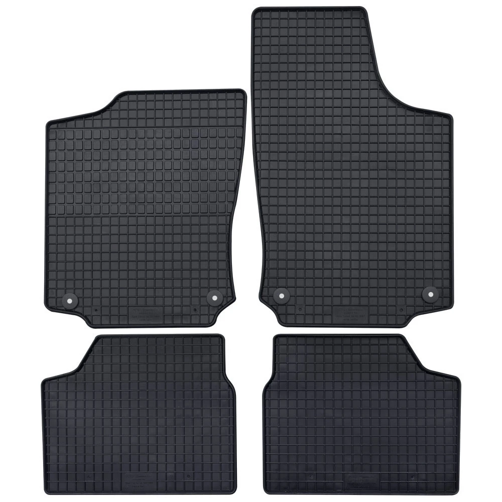 Opel Corsa C (2000-2006) λαστιχένια μαύρα πατάκια Petex - 4τμχ Opel Corsa C (2000-2006) λαστιχένια μαύρα πατάκια Petex - 4τμχ