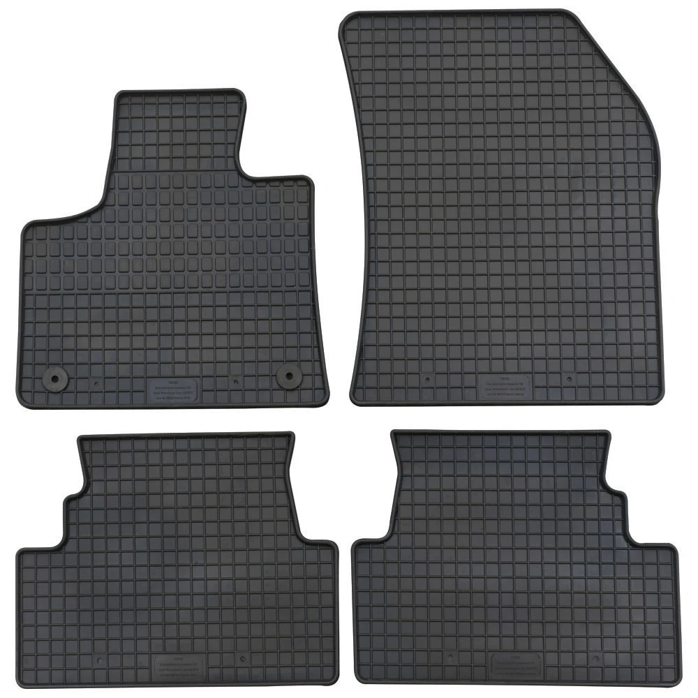 Opel Grandland X (2017+) λαστιχένια μαύρα πατάκια Petex - 4τμχ Opel Grandland X (2017+) λαστιχένια μαύρα πατάκια Petex - 4τμχ