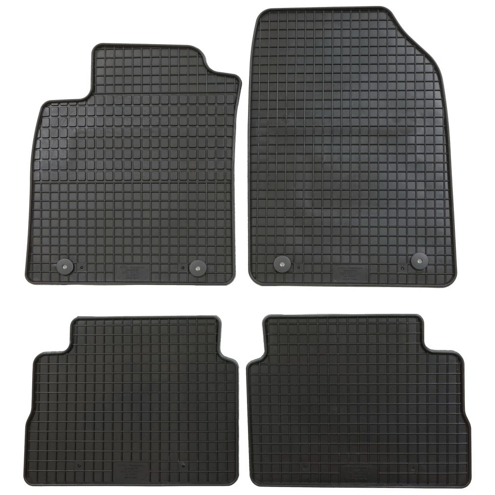 Opel Vectra C (2002-2009) λαστιχένια μαύρα πατάκια Petex - 4τμχ Opel Vectra C (2002-2009) λαστιχένια μαύρα πατάκια Petex - 4τμχ