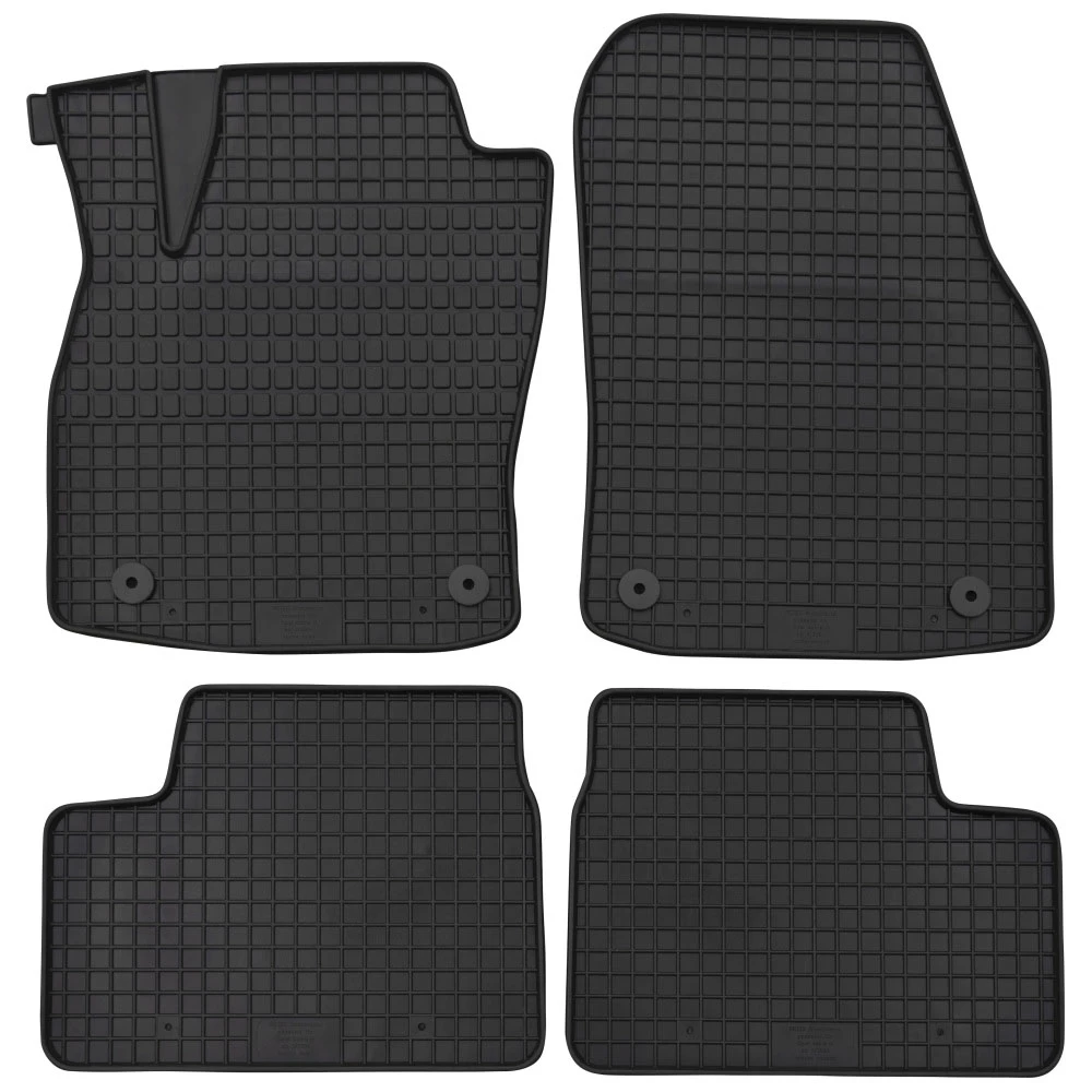 Opel Astra H (2004-2010) λαστιχένια μαύρα πατάκια Petex - 4τμχ Opel Astra H (2004-2010) λαστιχένια μαύρα πατάκια Petex - 4τμχ