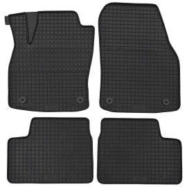 Opel Astra H (2004-2010) λαστιχένια μαύρα πατάκια Petex - 4τμχ Opel Astra H (2004-2010) λαστιχένια μαύρα πατάκια Petex - 4τμχ