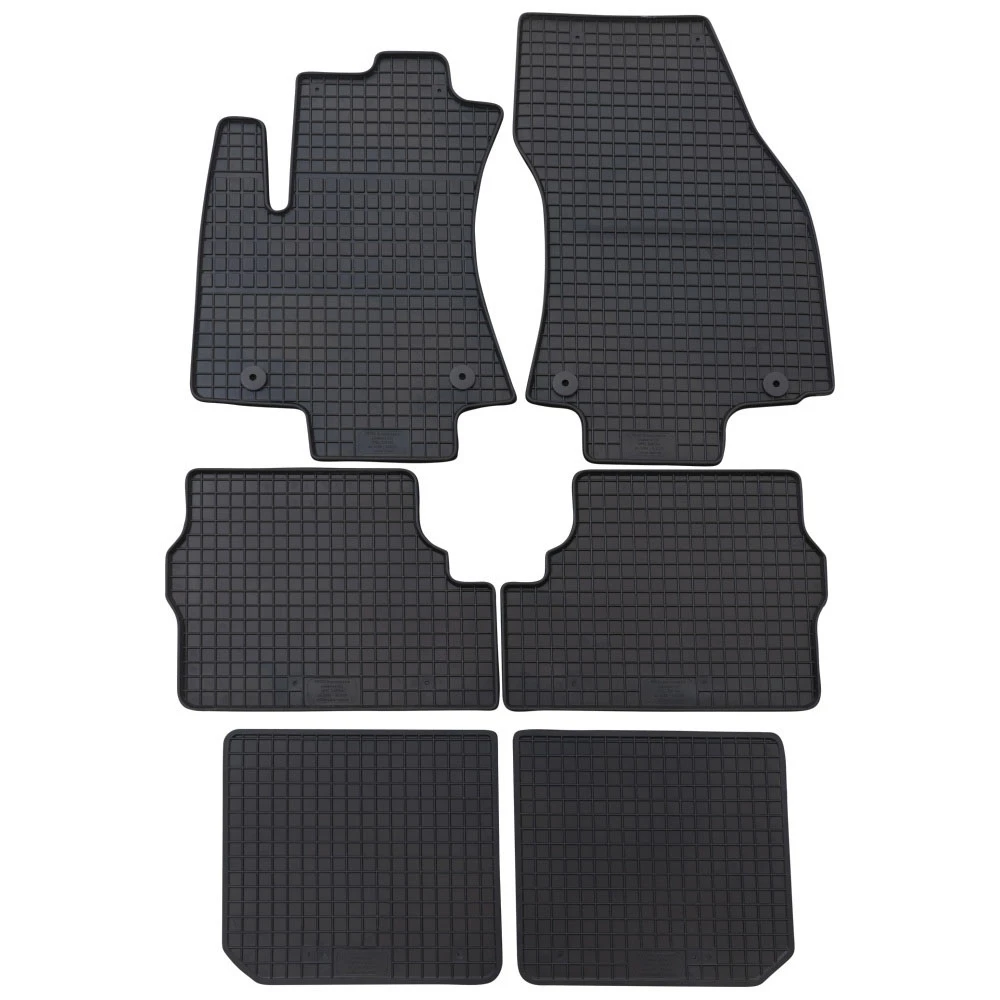 Opel Zafira A (1999-2005) λαστιχένια μαύρα πατάκια Petex - 6τμχ Opel Zafira A (1999-2005) λαστιχένια μαύρα πατάκια Petex - 6τμχ